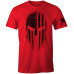 USA Flag American Spartan Helmet T-Shirt