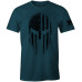 USA Flag American Spartan Helmet T-Shirt