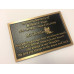 Holly Quick Memorial Cast Bronze Plaque