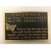 Holly Quick Memorial Cast Bronze Plaque