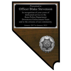 Downtown Enforcement Team Nevada Plaque