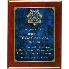 Premium Piano Finish Engraved Plaque Premium Piano Finish Engraved Plaque