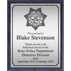 Economy Wood with RPD logo, silver