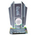 Rainbow Crystal Golf Trophy