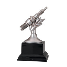 Spark Plug Resin Trophy, 8" tall Spark Plug Resin Trophy, 8" tall