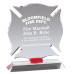 Crystal Maltese Cross Firefighter Award