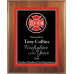 Premium Hardwood Fire Department Plaque