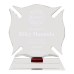 Crystal Maltese Cross Firefighter Award
