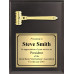 Economy Gavel Plaque, Portrait