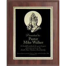 Economy Praying Hands Plaque Economy Praying Hands Plaque