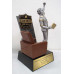 Arm Chair Fist Pump Fantasy Football Trophy