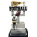 Goal Post Stats Guy Fantasy Football Trophy on Cube Base