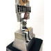 Goal Post Stats Guy Fantasy Football Trophy on Cube Base