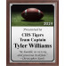 Football on Turf Plaque