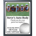Economy Heat Transfer Team Photo Plaque, Golf