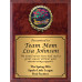 Economy Heat Transfer Team Mom Plaque with Red Roses Medallion