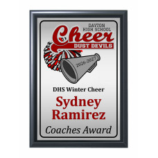 Megaphone Cheer Plaque 2