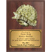 Economy Heat Transfer Team Mom Plaque with Gold Plate