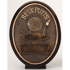Best Putts Golf Resin Trophy