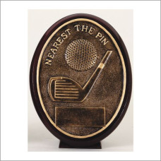 Nearest the Pin Golf Resin Trophy