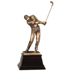 Follow-Through Male Golf Resin Award