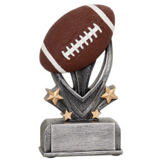 5 1/2 inch Football Varsity Sport Resin