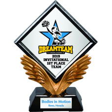 Custom Diamond Wings Trophy