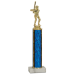Economy Trophy with Genuine Marble Base and 9” of Column Economy Trophy with Genuine Marble Base and 9” of Column