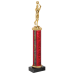 Economy Trophy with Genuine Marble Base and 6” of Column