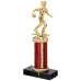 Economy Trophy with Genuine Marble Base and 3” of Column