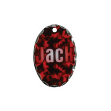 Small Oval Photo Charm