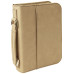 Light Brown Leatherette Book/Bible Cover
