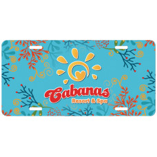 Glossy White .030 Aluminum License Plate Glossy White .030 Aluminum License Plate