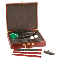 Rosewood Finish Executive Golf Set