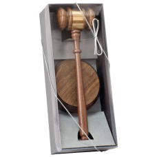 Genuine Walnut Directors Gavel Set Genuine Walnut Directors Gavel Set
