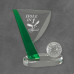 Crystal Green Golf Flag Award