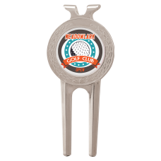 Silver Divot Tool with Custom Insert 