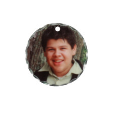 Small Circle Photo Charm
