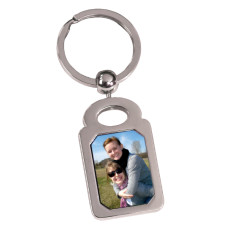 Rectangle Metal Key Chain