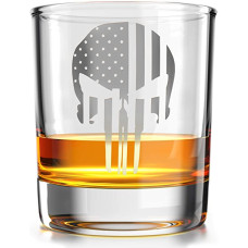 Punisher Rocks Glass