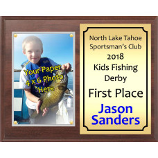 Bevelled Acrylic Cover Photo Plaque, Landscape