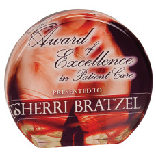 4 1/2" Round Full Color Acrylic