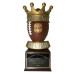 Gold Crown Fantasy Football Trophy Gold Crown Fantasy Football Trophy