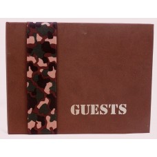 Camouflage Guest Book