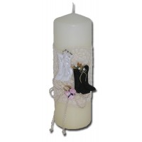 Country Elegance Unity Candle